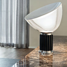 Load image into Gallery viewer, Taccia Small Led lampada da tavolo nera