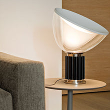 Load image into Gallery viewer, Taccia Small Led lampada da tavolo nera