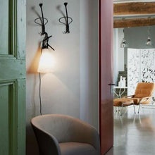 Carica l'immagine nel visualizzatore di Gallery, Appendiabiti da parete Museo nero