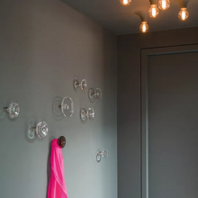 Carica l'immagine nel visualizzatore di Gallery, Bulb set di 2 ganci da muro Ø 9 cm