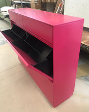 Load image into Gallery viewer, Scarpiera Design realizzata dalla nostra falegnameria