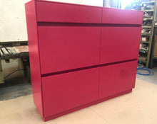 Load image into Gallery viewer, Scarpiera Design realizzata dalla nostra falegnameria