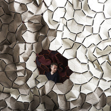 Carica l'immagine nel visualizzatore di Gallery, Clouds decorazioni da parete colore bianco/nero (set di 8 pz)