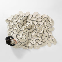 Load image into Gallery viewer, Clouds decorazioni da parete colore bianco/nero (set di 24 pz)