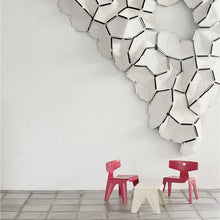 Carica l'immagine nel visualizzatore di Gallery, Clouds decorazioni da parete colore bianco/nero (set di 8 pz)