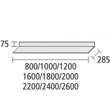 Load image into Gallery viewer, Eos sistema di mensole a parete Rimadesio