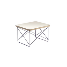 Carica l'immagine nel visualizzatore di Gallery, Occasional Table LTR top in HPL bianco e basamento cromato