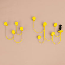 Carica l'immagine nel visualizzatore di Gallery, Pina appendiabiti da parete 5 ganci