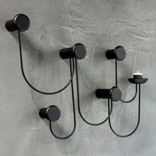 Carica l'immagine nel visualizzatore di Gallery, Pina appendiabiti da parete 5 ganci