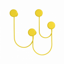 Load image into Gallery viewer, Pina appendiabiti da parete 4 ganci