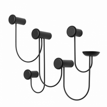 Carica l'immagine nel visualizzatore di Gallery, Pina appendiabiti da parete 5 ganci