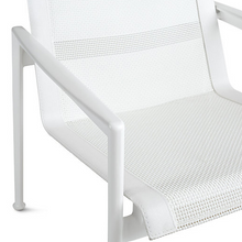 Load image into Gallery viewer, Poltrona 1966 con braccioli (struttura bianca e rete bianca)