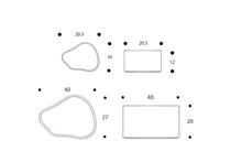 Load image into Gallery viewer, Vaso Riihitie Plant Pot (modello A in ceramica bianca)