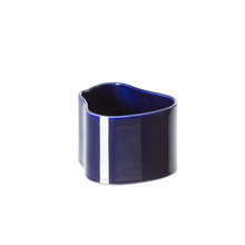 Load image into Gallery viewer, Vaso Riihitie Plant Pot (modello A in ceramica blu)