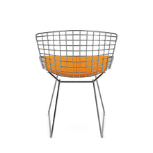 Carica l'immagine nel visualizzatore di Gallery, Bertoia sedia cromata con cuscino