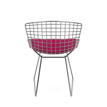 Carica l'immagine nel visualizzatore di Gallery, Bertoia sedia cromata con cuscino