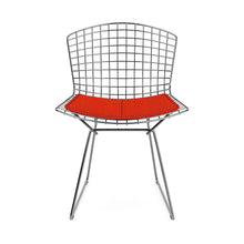 Carica l'immagine nel visualizzatore di Gallery, Bertoia sedia cromata con cuscino