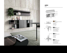 Load image into Gallery viewer, Parete attrezzata Atelier AT05