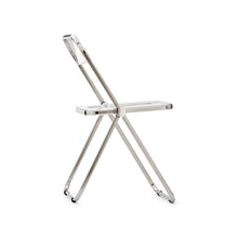 Load image into Gallery viewer, Sedia Plia (struttura cromata seduta trasparente)