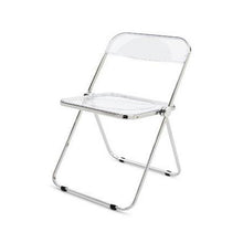 Load image into Gallery viewer, Sedia Plia (struttura cromata seduta trasparente)