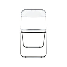 Load image into Gallery viewer, Sedia Plia (struttura nera, scocca trasparente)