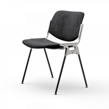 Load image into Gallery viewer, Sedia Dsc 106 in velluto colore asfalto