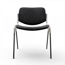 Load image into Gallery viewer, Sedia Dsc 106 in velluto colore asfalto