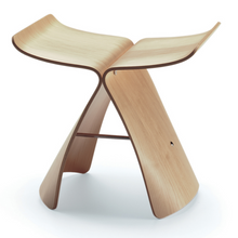 Load image into Gallery viewer, Sgabello Butterfly Stool finitura acero