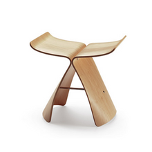 Load image into Gallery viewer, Sgabello Butterfly Stool finitura acero