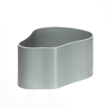 Load image into Gallery viewer, Vaso Riihitie Plant Pot (modello A in ceramica grigio chiaro)