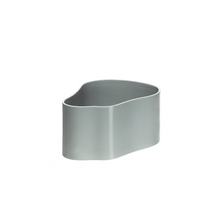 Load image into Gallery viewer, Vaso Riihitie Plant Pot (modello A in ceramica grigio chiaro)