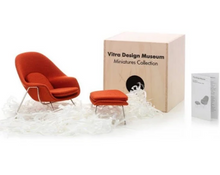 Load image into Gallery viewer, Womb Chair & Ottoman – Miniatures Collection