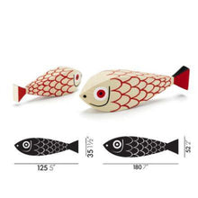 Carica l'immagine nel visualizzatore di Gallery, Wooden Doll Mother Fish & Child