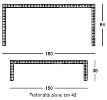 Load image into Gallery viewer, Quaderna consolle