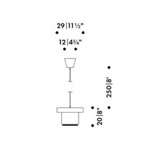 Load image into Gallery viewer, A201 lampada a sospensione