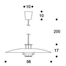 Load image into Gallery viewer, JL341 lampada a sospensione