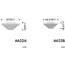 Load image into Gallery viewer, A622 lampada da soffitto