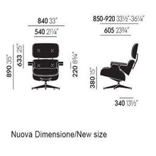 Load image into Gallery viewer, Poltrona Lounge Chair & Ottoman