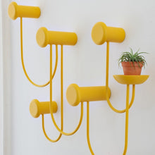 Carica l'immagine nel visualizzatore di Gallery, Pina appendiabiti da parete 5 ganci