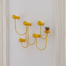 Carica l'immagine nel visualizzatore di Gallery, Pina appendiabiti da parete 5 ganci