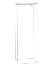 Load image into Gallery viewer, Rack appendiabiti quadrato