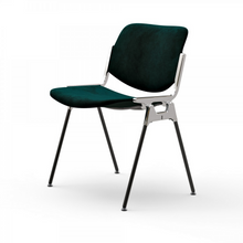 Load image into Gallery viewer, Sedia Dsc 106 in velluto colore petrolio