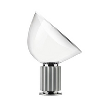 Load image into Gallery viewer, Taccia Small Led lampada da tavolo argento