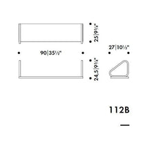 Load image into Gallery viewer, Mensola da parete 112