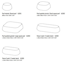 Load image into Gallery viewer, Ile Pouf
