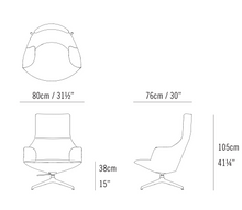 Load image into Gallery viewer, Circa Poltrona girevole
