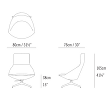 Load image into Gallery viewer, Circa Poltrona girevole
