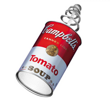 Carica l&#39;immagine nel visualizzatore di Gallery, Canned Light lampada da parete
