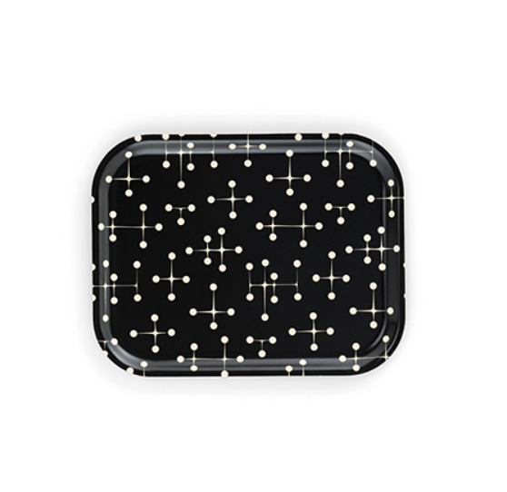 Classic Tray medium Dot Pattern reverse dark