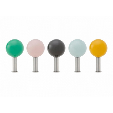 Dots set di 5 ganci da parete colore Palm Springs